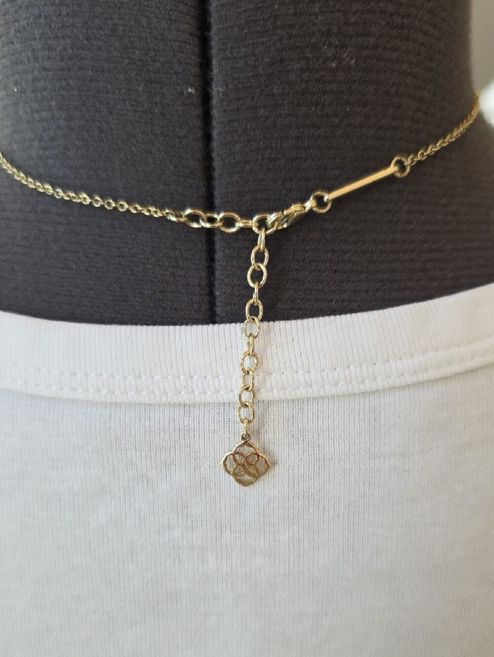 Kendra Scott Dainty Elisa Necklace with Turquoise Stone - Picture 3 of 6